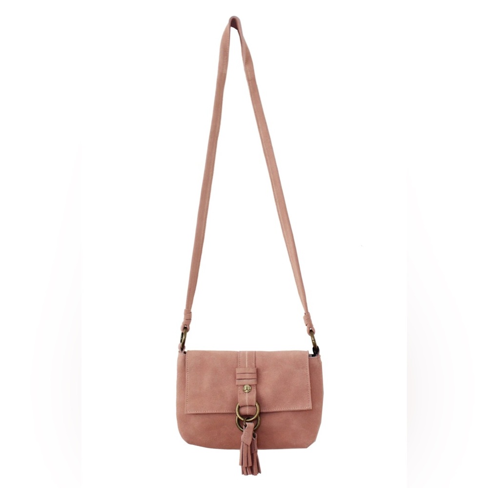 Elle Jae Gypset WILDLEDER CROSSBODY in blush